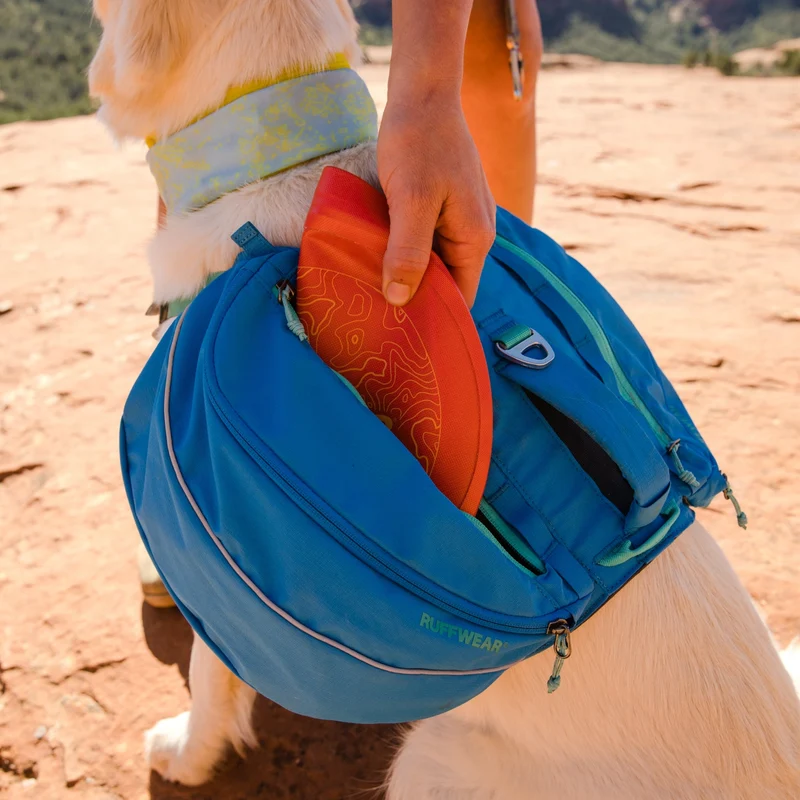 Ruffwear Approach Pack – Ergonomischer Hunderucksack mit Satteltaschen für aktive Hunde auf Trekking & Wandertouren
