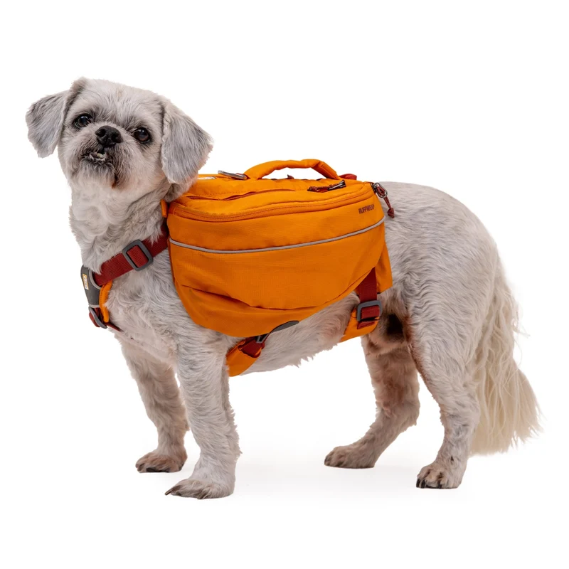 Ruffwear Approach Pack – Ergonomischer Hunderucksack mit Satteltaschen für aktive Hunde auf Trekking & Wandertouren