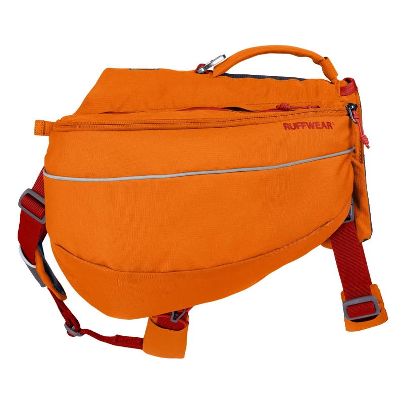 Ruffwear Approach Pack – Ergonomischer Hunderucksack mit Satteltaschen für aktive Hunde auf Trekking & Wandertouren