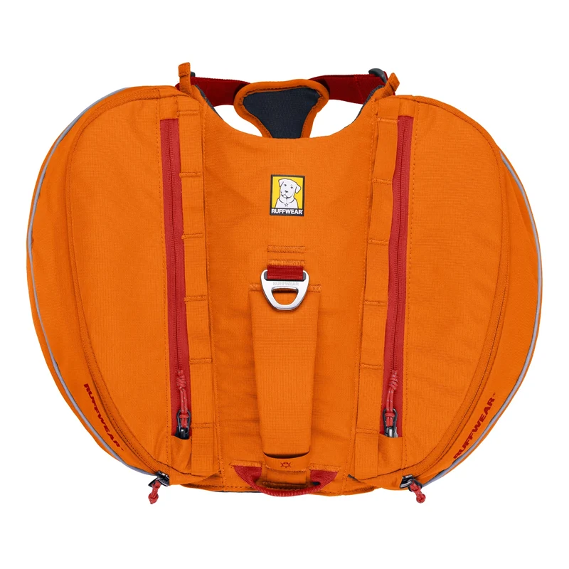 Ruffwear Approach Pack – Ergonomischer Hunderucksack mit Satteltaschen für aktive Hunde auf Trekking & Wandertouren