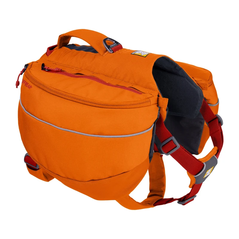 Ruffwear Approach Pack – Ergonomischer Hunderucksack mit Satteltaschen für aktive Hunde auf Trekking & Wandertouren