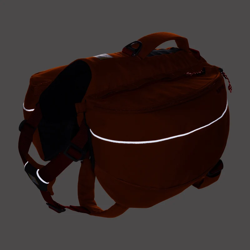 Ruffwear Approach Pack – Ergonomischer Hunderucksack mit Satteltaschen für aktive Hunde auf Trekking & Wandertouren