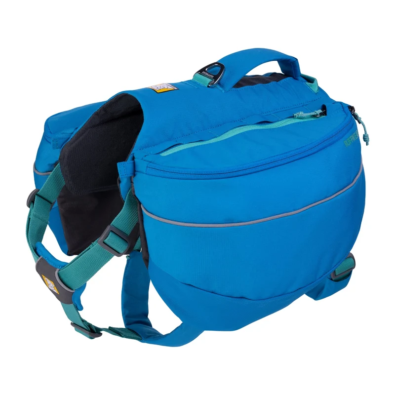 Ruffwear Approach Pack – Ergonomischer Hunderucksack mit Satteltaschen für aktive Hunde auf Trekking & Wandertouren