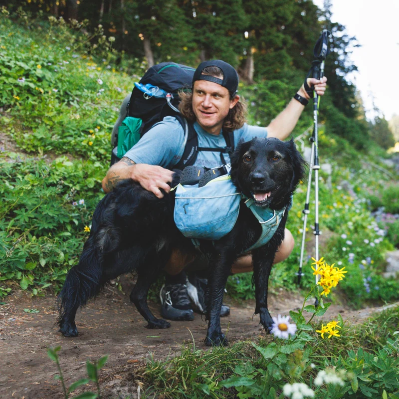 Ruffwear Palisades Pack – Premium Hunderucksack mit abnehmbaren Satteltaschen für Wanderungen & Outdoor-Abenteuer