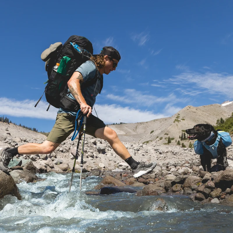 Ruffwear Palisades Pack – Premium Hunderucksack mit abnehmbaren Satteltaschen für Wanderungen & Outdoor-Abenteuer