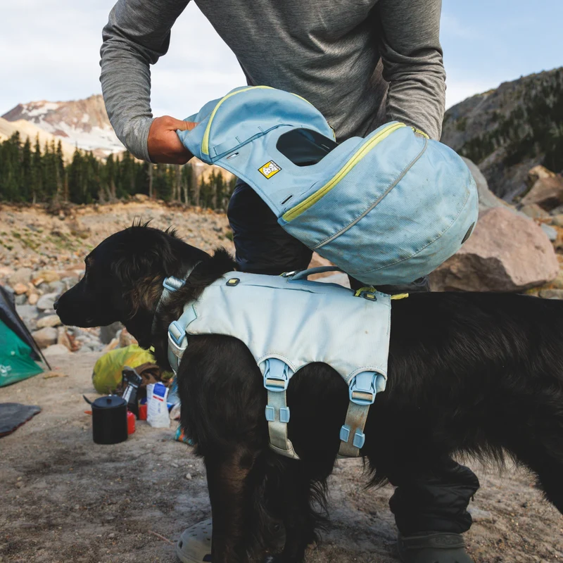 Ruffwear Palisades Pack – Premium Hunderucksack mit abnehmbaren Satteltaschen für Wanderungen & Outdoor-Abenteuer