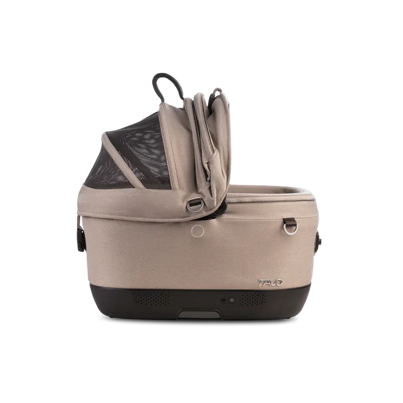 Isofix Autositz & Transportbox Maeve™ iso5x Wind Tavo | Integriertes Belüftungssystem | für Hunde bis 13.6 kg | GREENGUARD-Gold-Zertifizierung | Merle