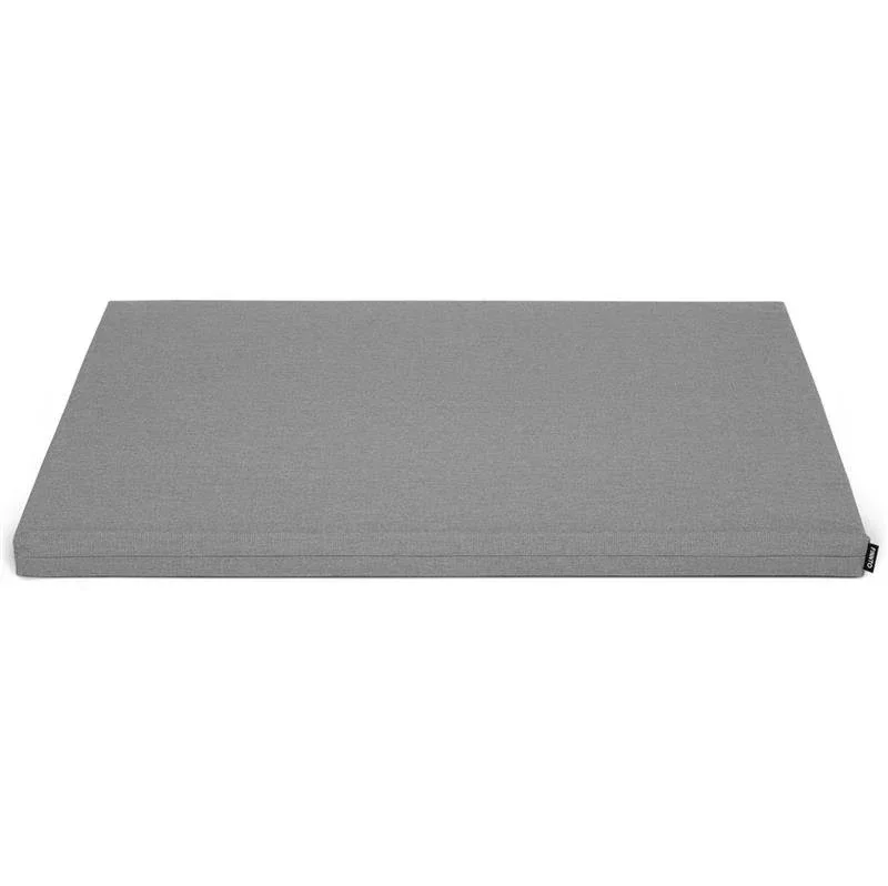 FINNTO® Basic Hundematte ergonomisch | Antiallergen & wasserdicht | FAIRTRADE & Oeko-Tex® Standard | Hellgrau