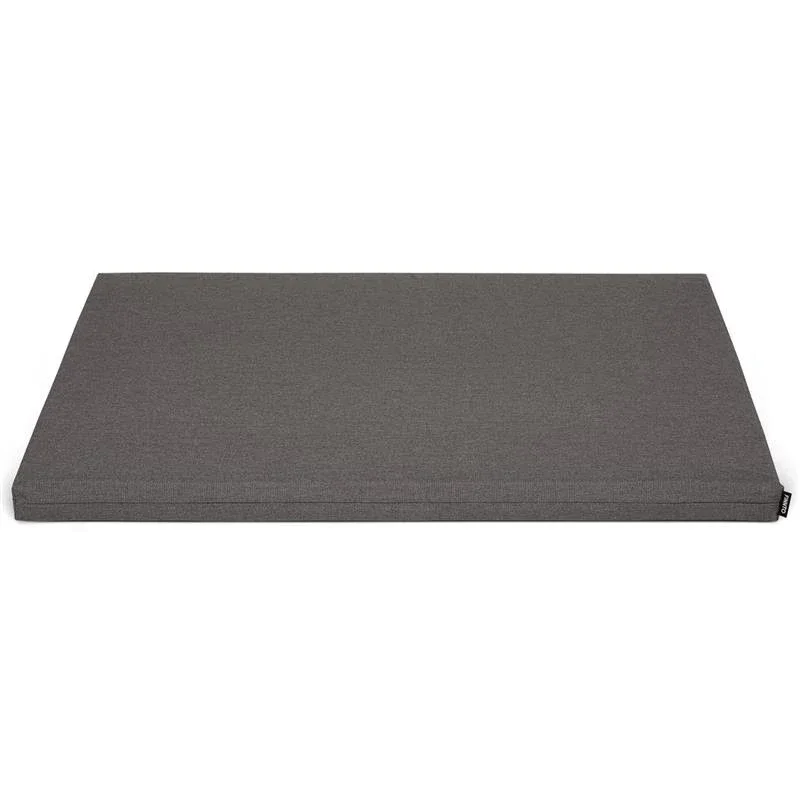 FINNTO® Basic Hundematte ergonomisch | Antiallergen & wasserdicht | FAIRTRADE & Oeko-Tex® Standard | Dunkelgrau