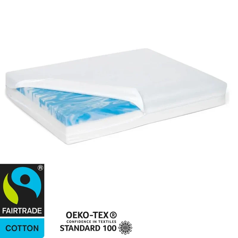FINNTO® Hundematte orthopädisch | Wasserdicht & Antiallergen | FAIRTRADE & Oeko-Tex® Standard | Dunkelgrau