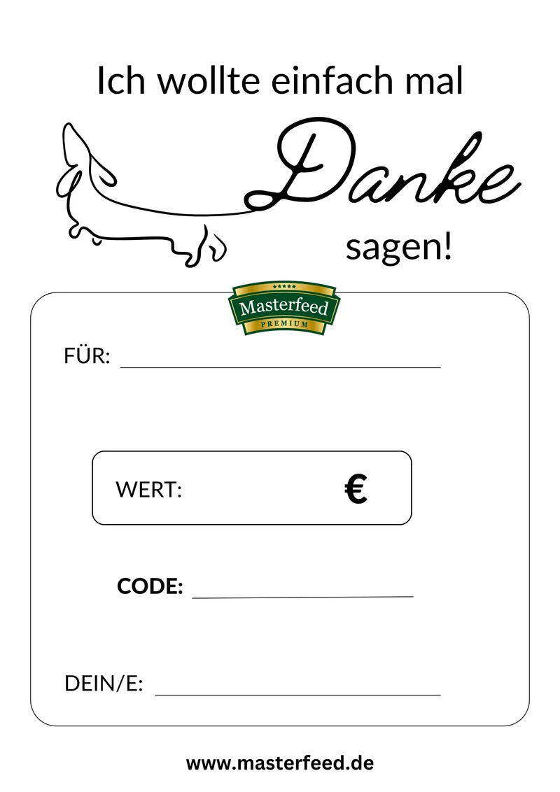 Geschenkgutschein - Danke