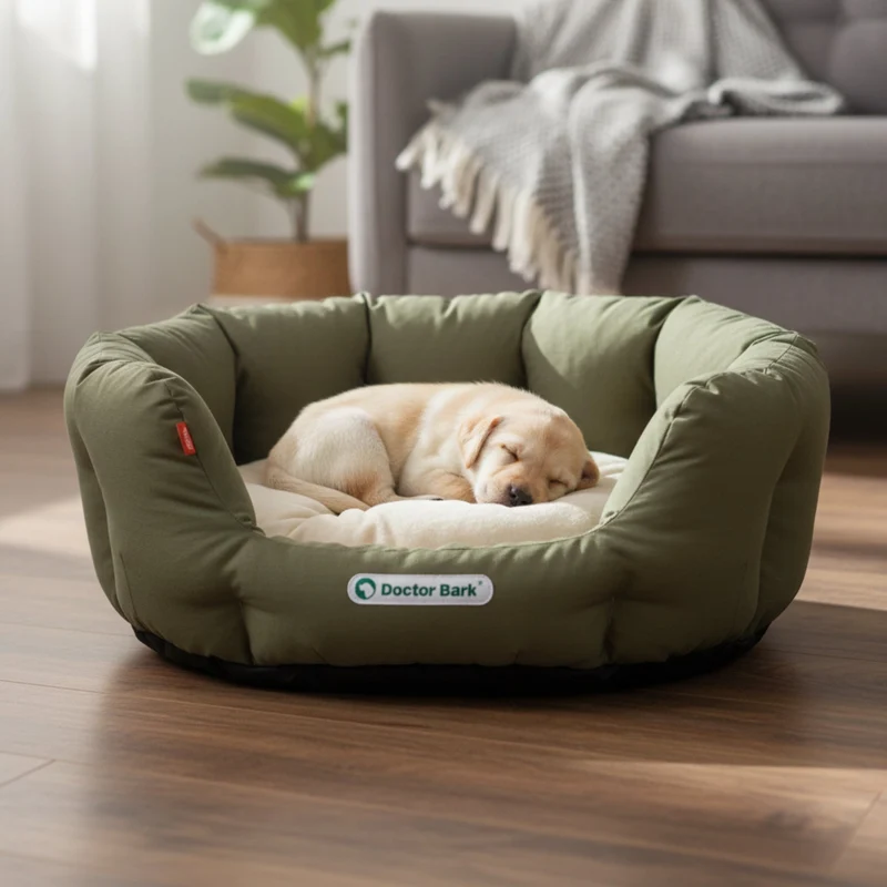 Doctor Bark Orthopädisches Hundenest – Premium Hundebett mit Gelenkschutz, waschbar & langlebig für gesunden Schlaf