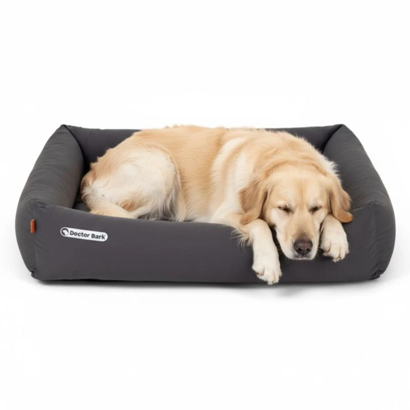 Doctor Bark Orthopädisches Hundebett – Gelenkschonend & Wirbelsäulenentlastend für gesunden Schlaf