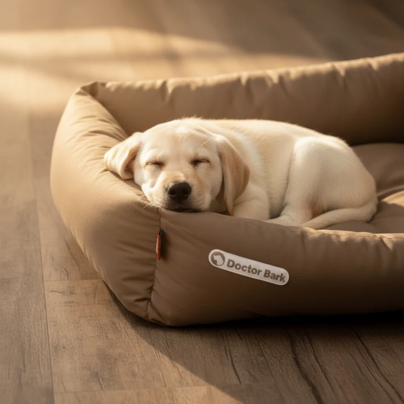Doctor Bark Orthopädisches Hundebett – Gelenkschonend & Wirbelsäulenentlastend für gesunden Schlaf