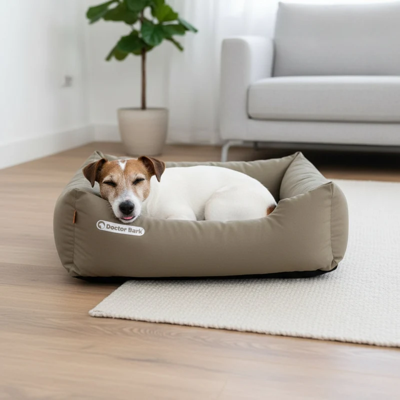 Doctor Bark Orthopädisches Hundebett – Gelenkschonend & Wirbelsäulenentlastend für gesunden Schlaf