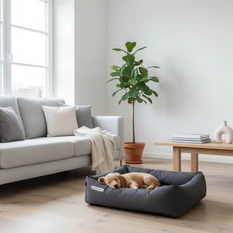 Doctor Bark Orthopädisches Hundebett – Gelenkschonend & Wirbelsäulenentlastend für gesunden Schlaf