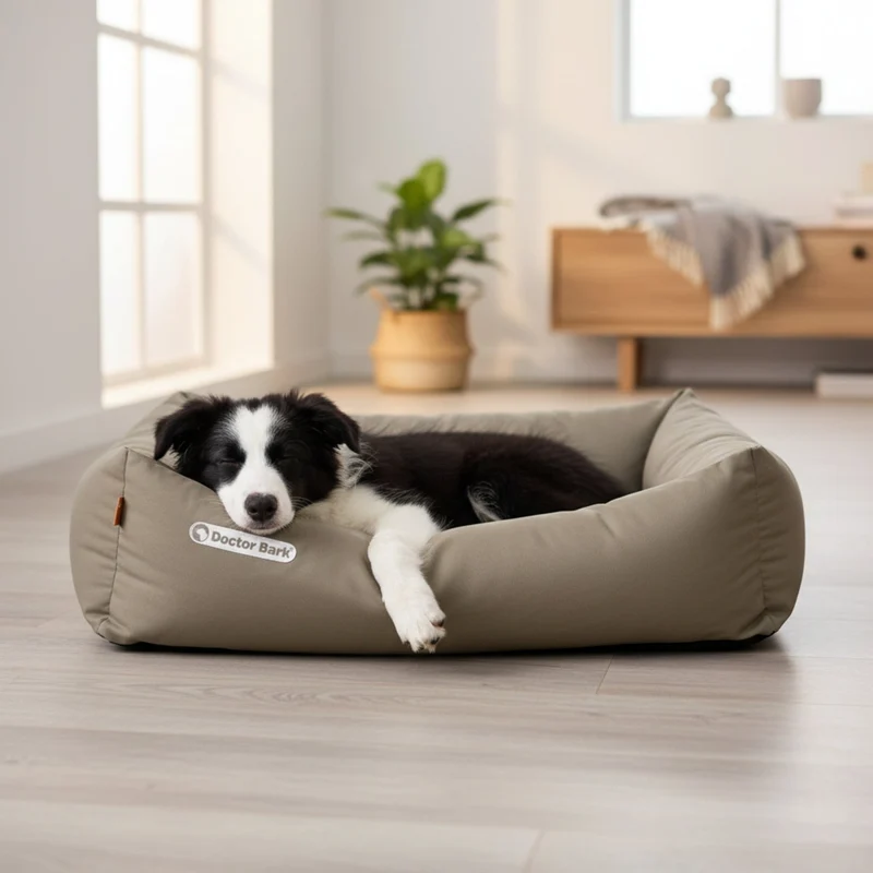 Doctor Bark Orthopädisches Hundebett – Gelenkschonend & Wirbelsäulenentlastend für gesunden Schlaf