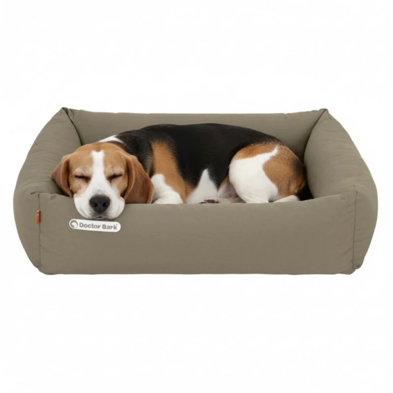 Doctor Bark Orthopädisches Hundebett – Gelenkschonend & Wirbelsäulenentlastend für gesunden Schlaf