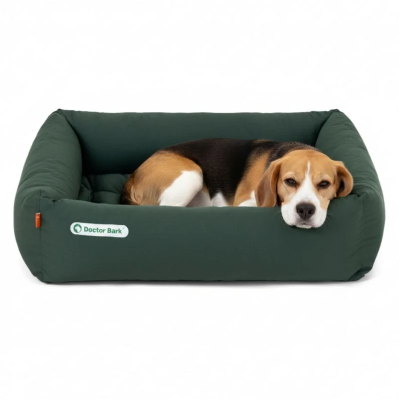 Doctor Bark Orthopädisches Hundebett – Gelenkschonend & Wirbelsäulenentlastend für gesunden Schlaf