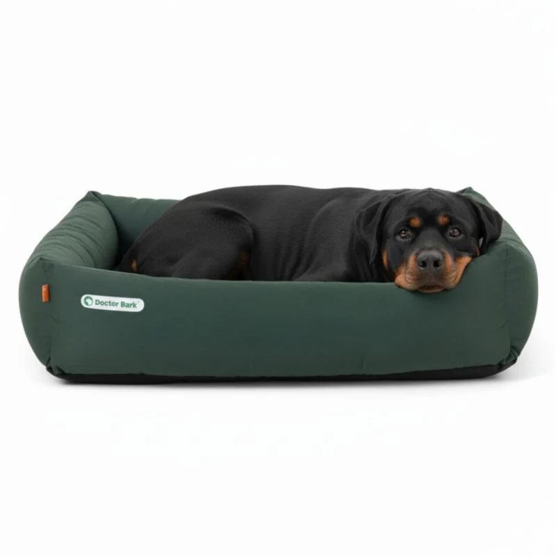 Doctor Bark Orthopädisches Hundebett – Gelenkschonend & Wirbelsäulenentlastend für gesunden Schlaf