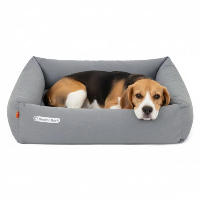 Doctor Bark Orthopädisches Hundebett – Gelenkschonend & Wirbelsäulenentlastend für gesunden Schlaf