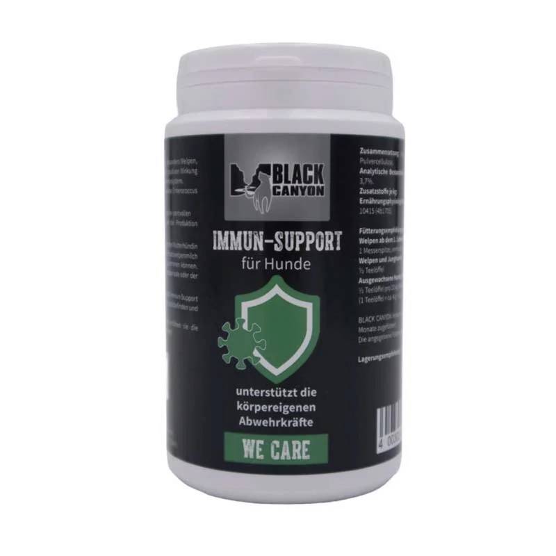 Black Canyon we care Immun Support – Immunstärkung für Welpen, tragende Hündinnen & aktive Hunde