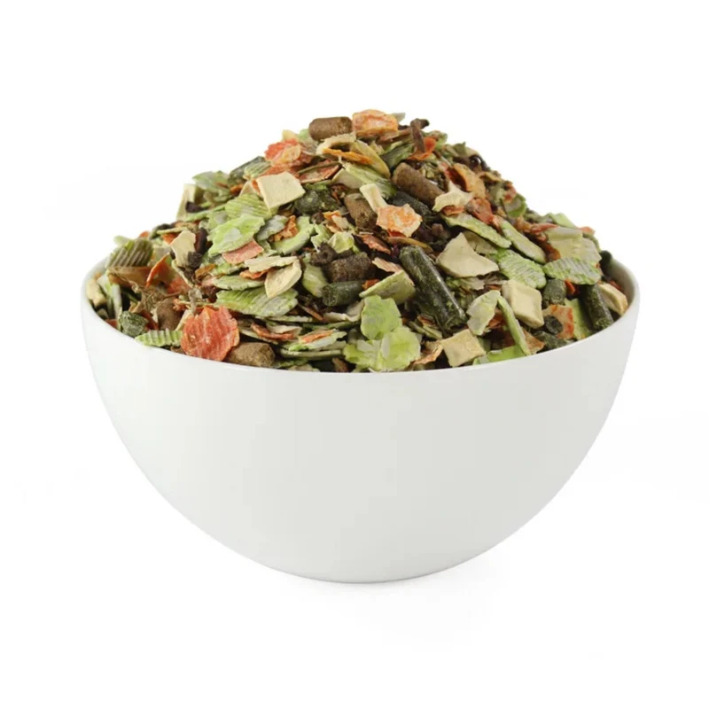 Perro Garten Mix – Natürliche Gemüseflocken für Hunde | Glutenfreie, getreidefreie Flocken & reich an Ballaststoffen für eine gesunde Verdauung