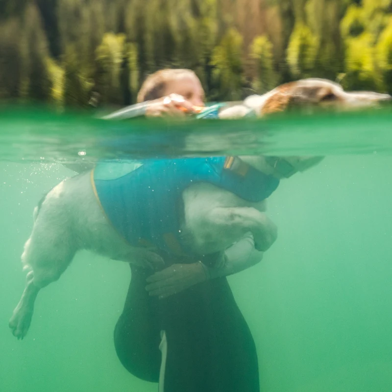 Ruffwear Confluence Collar – Wasserdichtes, geruchsneutrales Premium-Hundehalsband mit Reflektoren für Wasser-Abenteuer und aktive Hunde