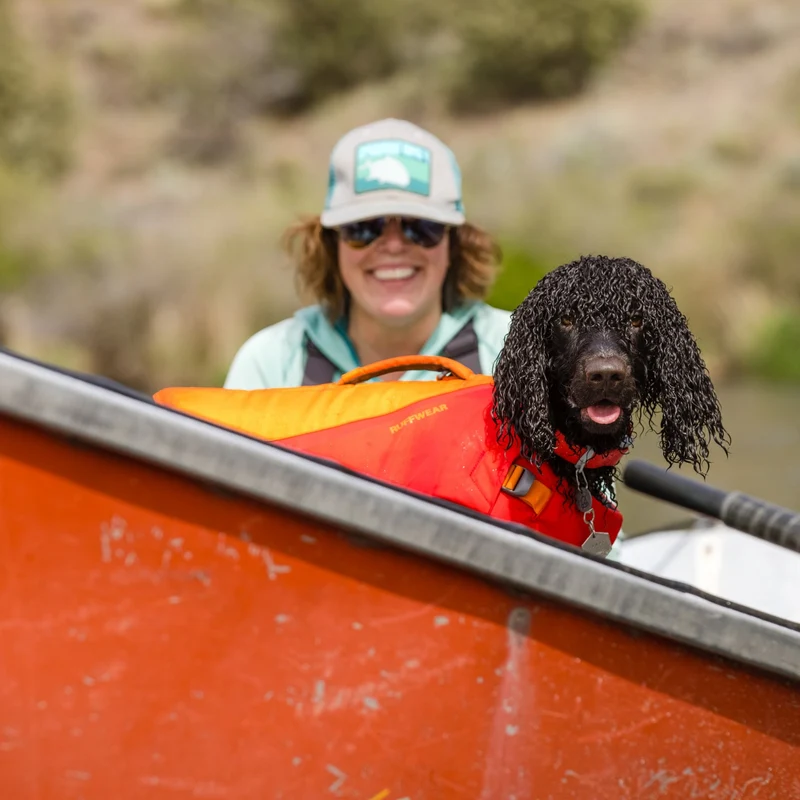Ruffwear Confluence Collar – Wasserdichtes, geruchsneutrales Premium-Hundehalsband mit Reflektoren für Wasser-Abenteuer und aktive Hunde