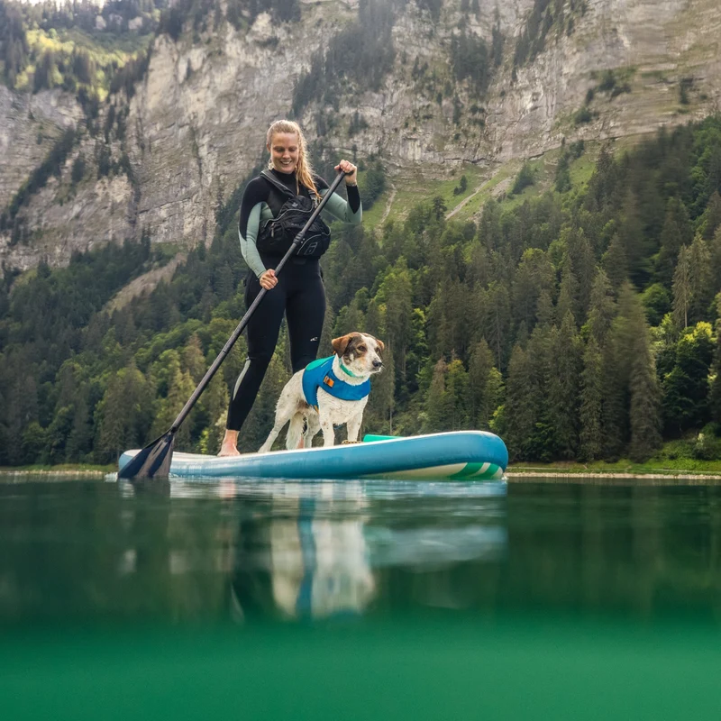 Ruffwear Confluence Collar – Wasserdichtes, geruchsneutrales Premium-Hundehalsband mit Reflektoren für Wasser-Abenteuer und aktive Hunde