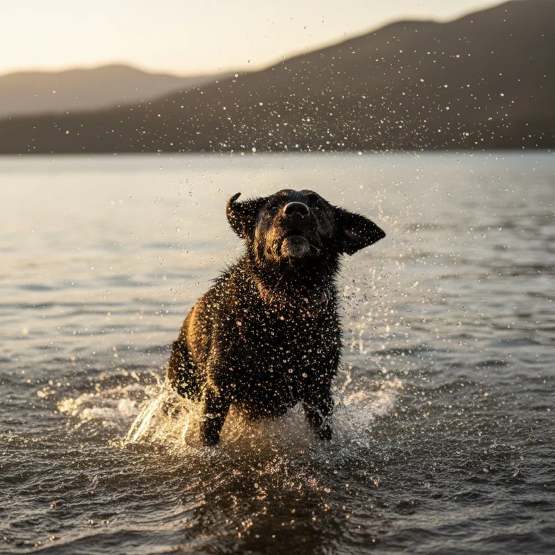 Ruffwear Confluence Collar – Wasserdichtes, geruchsneutrales Premium-Hundehalsband mit Reflektoren für Wasser-Abenteuer und aktive Hunde