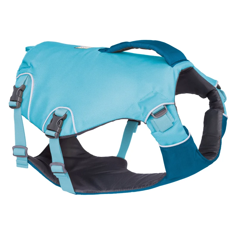 Ruffwear Confluence Schwimmweste – Premium Hundeschwimmweste mit Auftriebskörper, Tragegriff & Reflektoren für sicheres Schwimmen, Bootfahren & Wassersport