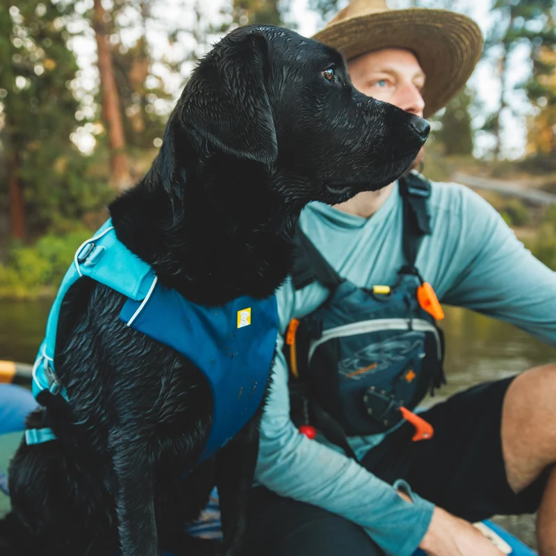 Ruffwear Confluence Schwimmweste – Premium Hundeschwimmweste mit Auftriebskörper, Tragegriff & Reflektoren für sicheres Schwimmen, Bootfahren & Wassersport