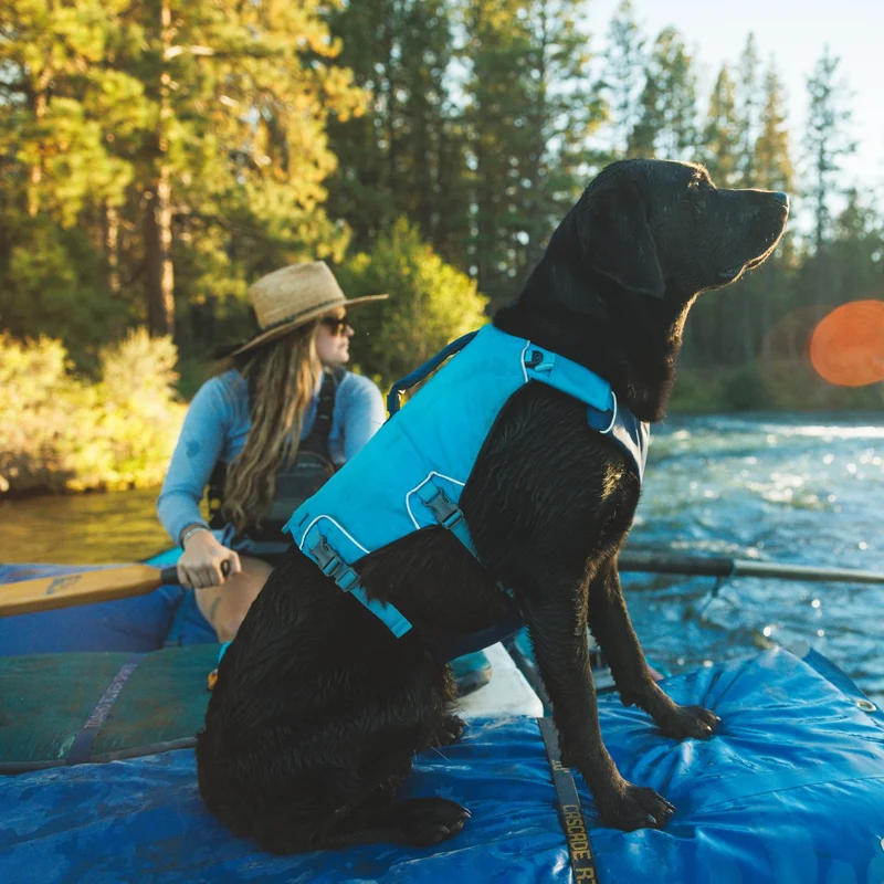 Ruffwear Confluence Schwimmweste – Premium Hundeschwimmweste mit Auftriebskörper, Tragegriff & Reflektoren für sicheres Schwimmen, Bootfahren & Wassersport