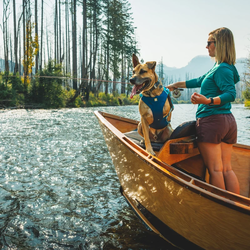 Ruffwear Confluence Schwimmweste – Premium Hundeschwimmweste mit Auftriebskörper, Tragegriff & Reflektoren für sicheres Schwimmen, Bootfahren & Wassersport