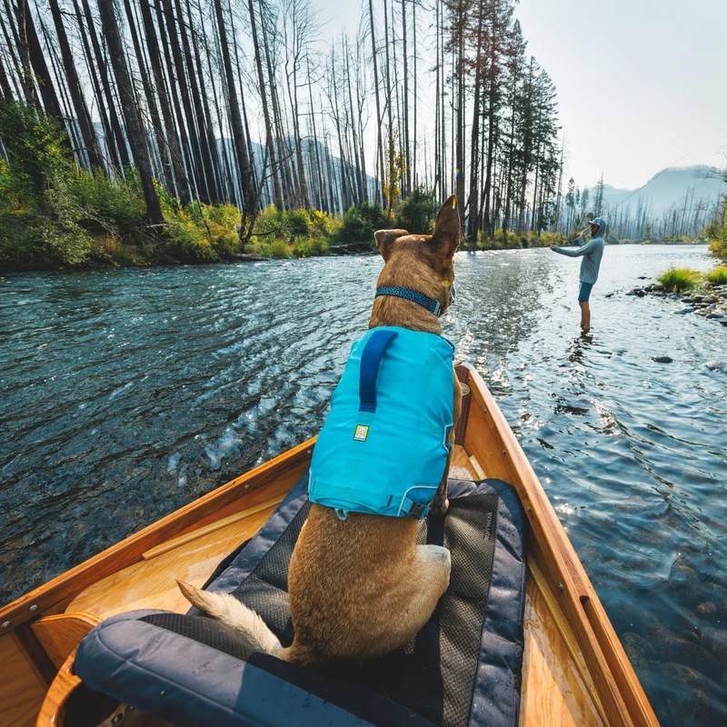 Ruffwear Confluence Schwimmweste – Premium Hundeschwimmweste mit Auftriebskörper, Tragegriff & Reflektoren für sicheres Schwimmen, Bootfahren & Wassersport