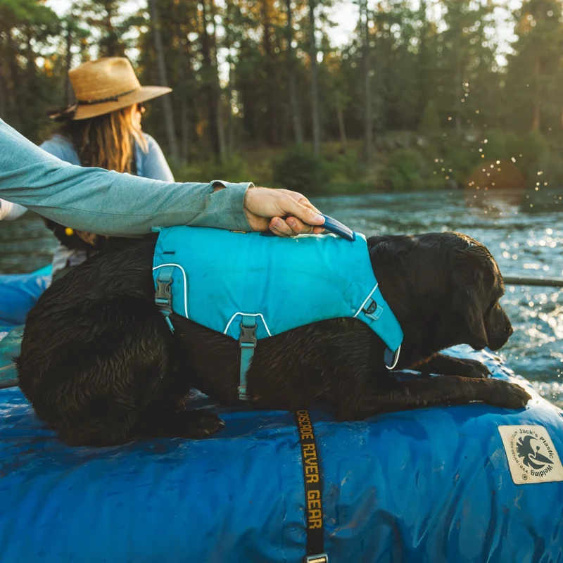 Ruffwear Confluence Schwimmweste – Premium Hundeschwimmweste mit Auftriebskörper, Tragegriff & Reflektoren für sicheres Schwimmen, Bootfahren & Wassersport