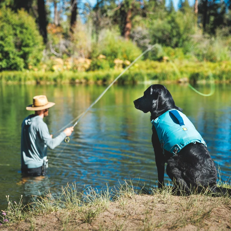 Ruffwear Confluence Schwimmweste – Premium Hundeschwimmweste mit Auftriebskörper, Tragegriff & Reflektoren für sicheres Schwimmen, Bootfahren & Wassersport