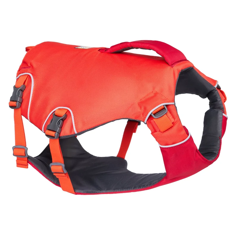 Ruffwear Confluence Schwimmweste – Premium Hundeschwimmweste mit Auftriebskörper, Tragegriff & Reflektoren für sicheres Schwimmen, Bootfahren & Wassersport
