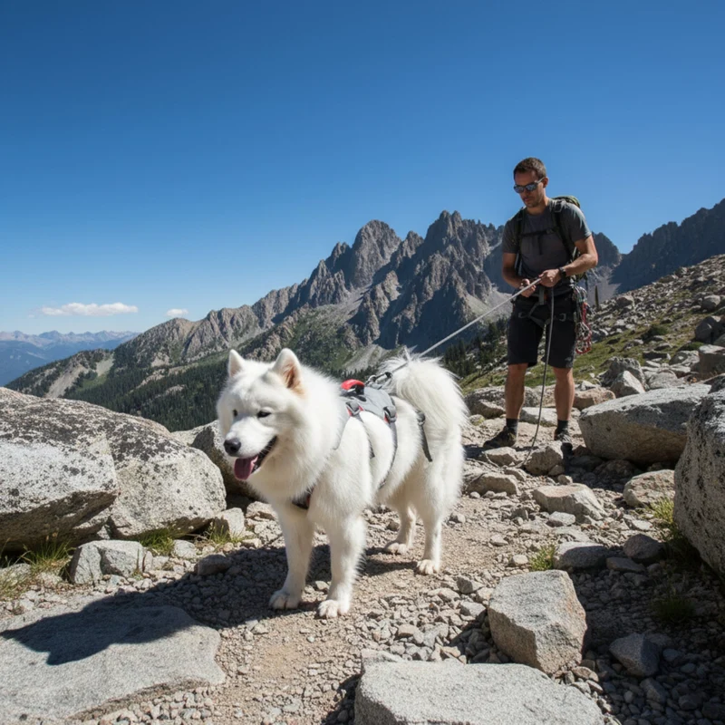 Ruffwear Doubleback Harness – Professionelles Abseilgeschirr für Hunde beim Klettern, Bergsteigen & Canyoning – Maximale Sicherheit für alpine Abenteuer