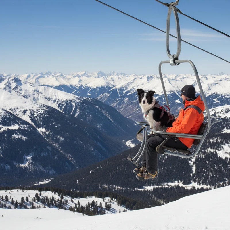 Ruffwear Doubleback Harness – Professionelles Abseilgeschirr für Hunde beim Klettern, Bergsteigen & Canyoning – Maximale Sicherheit für alpine Abenteuer