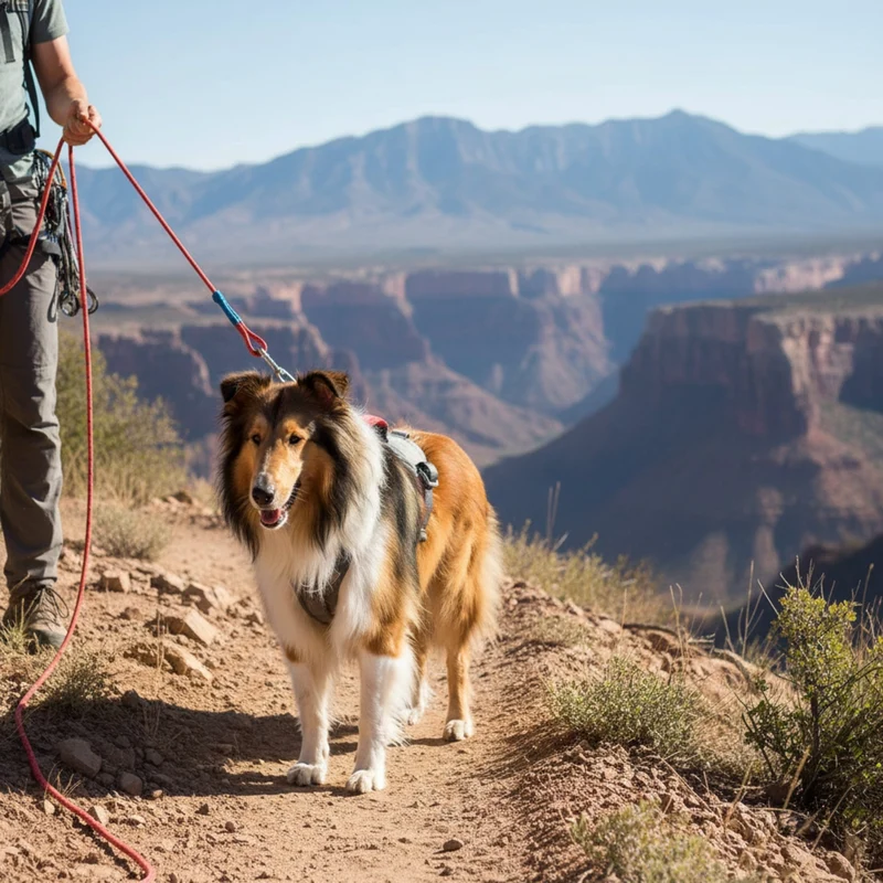 Ruffwear Doubleback Harness – Professionelles Abseilgeschirr für Hunde beim Klettern, Bergsteigen & Canyoning – Maximale Sicherheit für alpine Abenteuer