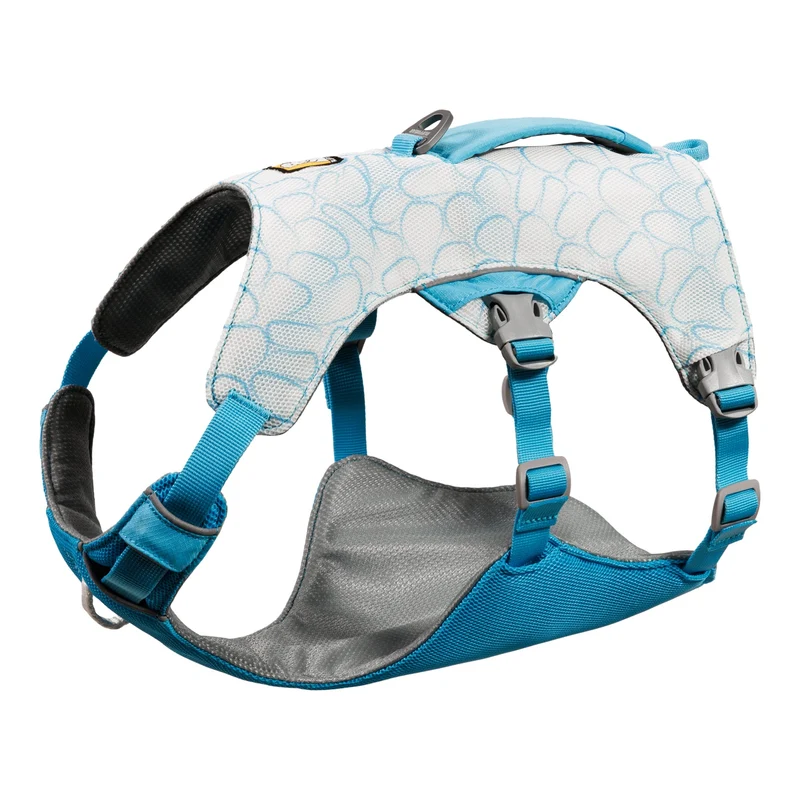 Ruffwear Swamp Cooler Harness – Kühlgeschirr für Hunde bei Hitze | Verdunstungskühlung hält deinen Vierbeiner aktiv & komfortabel | Reflektierende Elemente für Sicherheit bei Dämmerung