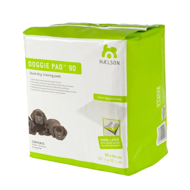 Maelson Doggie Pad – Saugstarke Trainingsunterlagen für Welpen und inkontinente Hunde