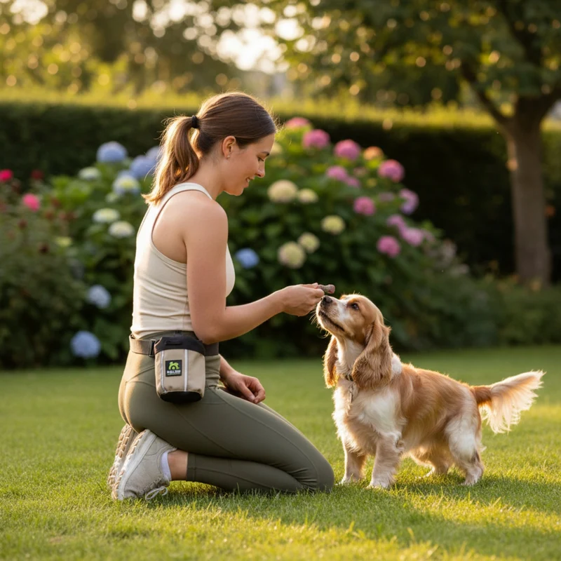 Maelson Treatee Mag Pouch – Magnetische Belohnungstasche für Hundetraining mit praktischem Clip