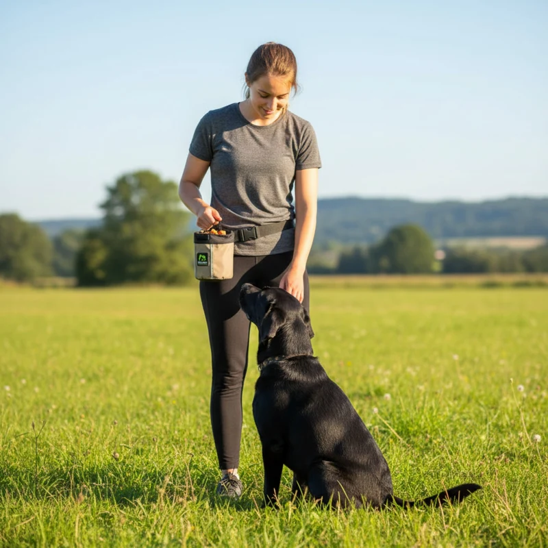 Maelson Treatee Mag Pouch – Magnetische Belohnungstasche für Hundetraining mit praktischem Clip