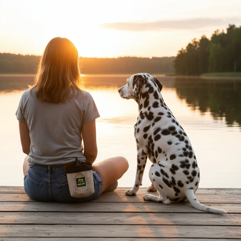 Maelson Treatee Mag Pouch – Magnetische Belohnungstasche für Hundetraining mit praktischem Clip