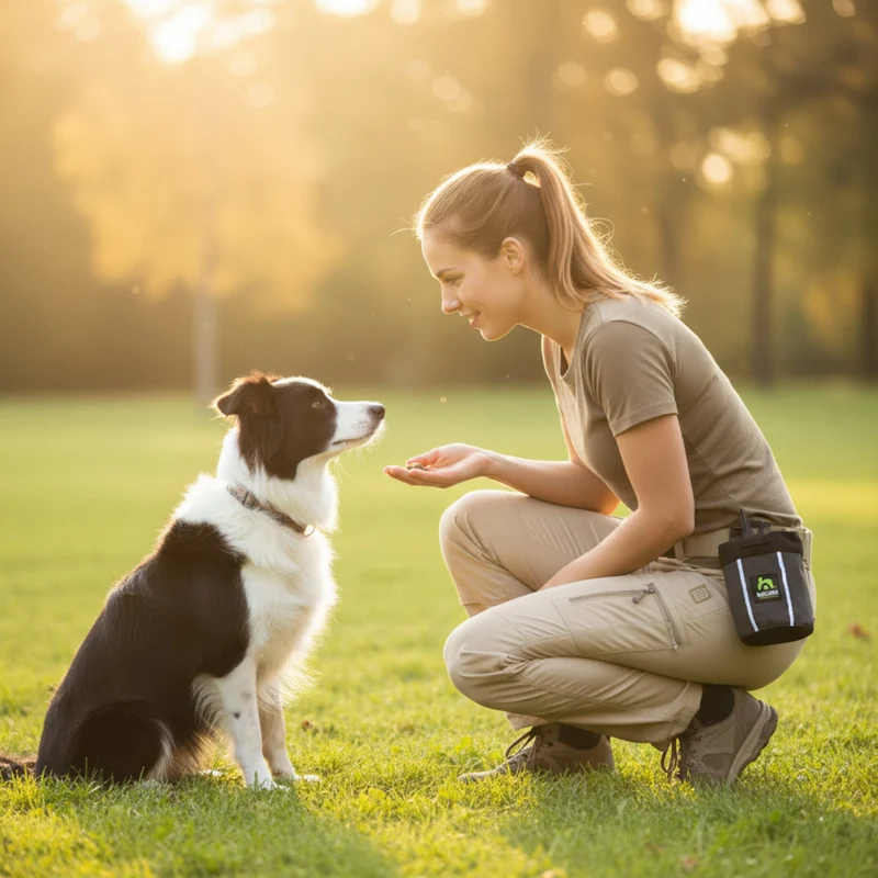 Maelson Treatee Mag Pouch – Magnetische Belohnungstasche für Hundetraining mit praktischem Clip