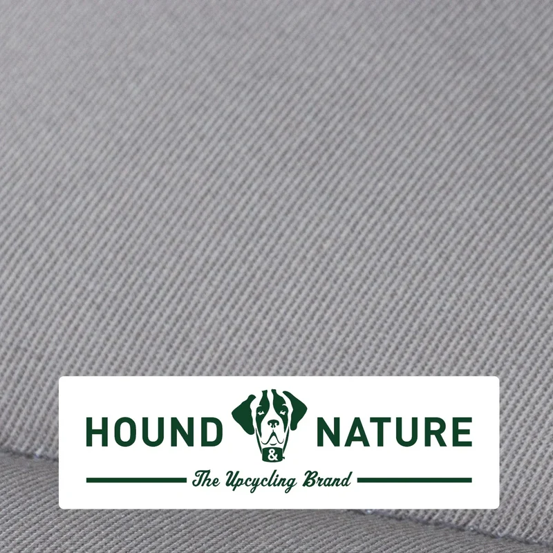 Öko Hundedecke Davos HOUND&NATURE | Wasserfest & recycelte Materialien | Oeko-Tex® Standard 100 | Hellgrau