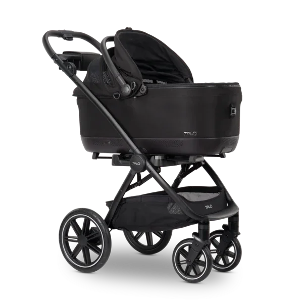 Isofix Autositz & Transportbox Maeve™ iso7x-R WIND von Tavo für Hunde bis 18 kg | GREENGUARD-Gold-Zertifizierung | Farbe: Onyx